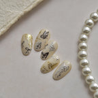Hello Claws | Butterfly And Bowknot Hot Stamping Nail Deco Sticker