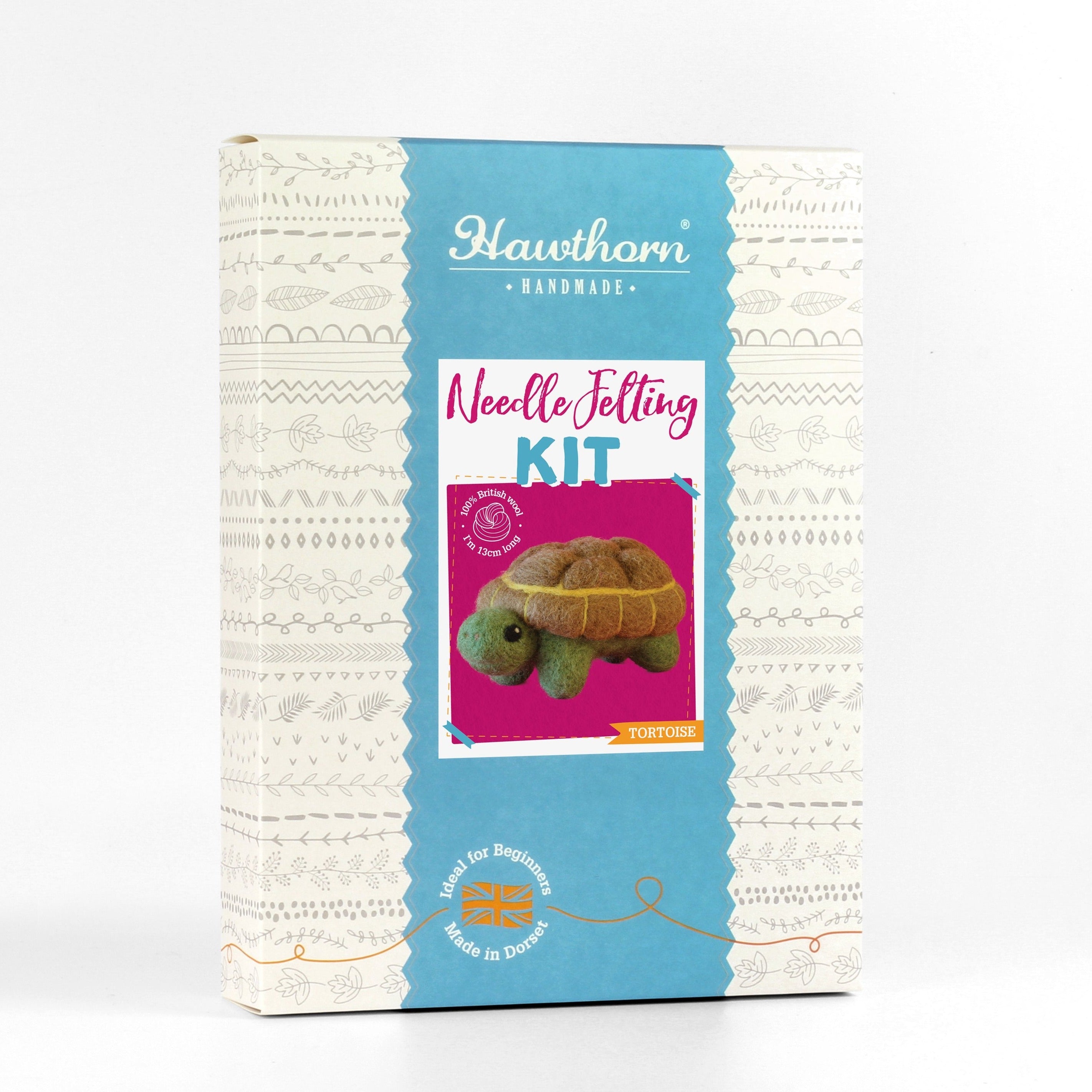 Tortoise Needle Felting Kit for Beginners