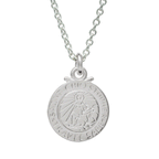 Personalised St Christopher Silver Necklace