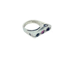 Traffic Light Sterling Silver 925 Ring