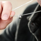 Travel Safe Recycled Silver Silver Necklace