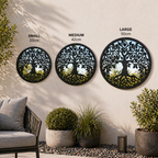 Tree of Life Garden Mirror