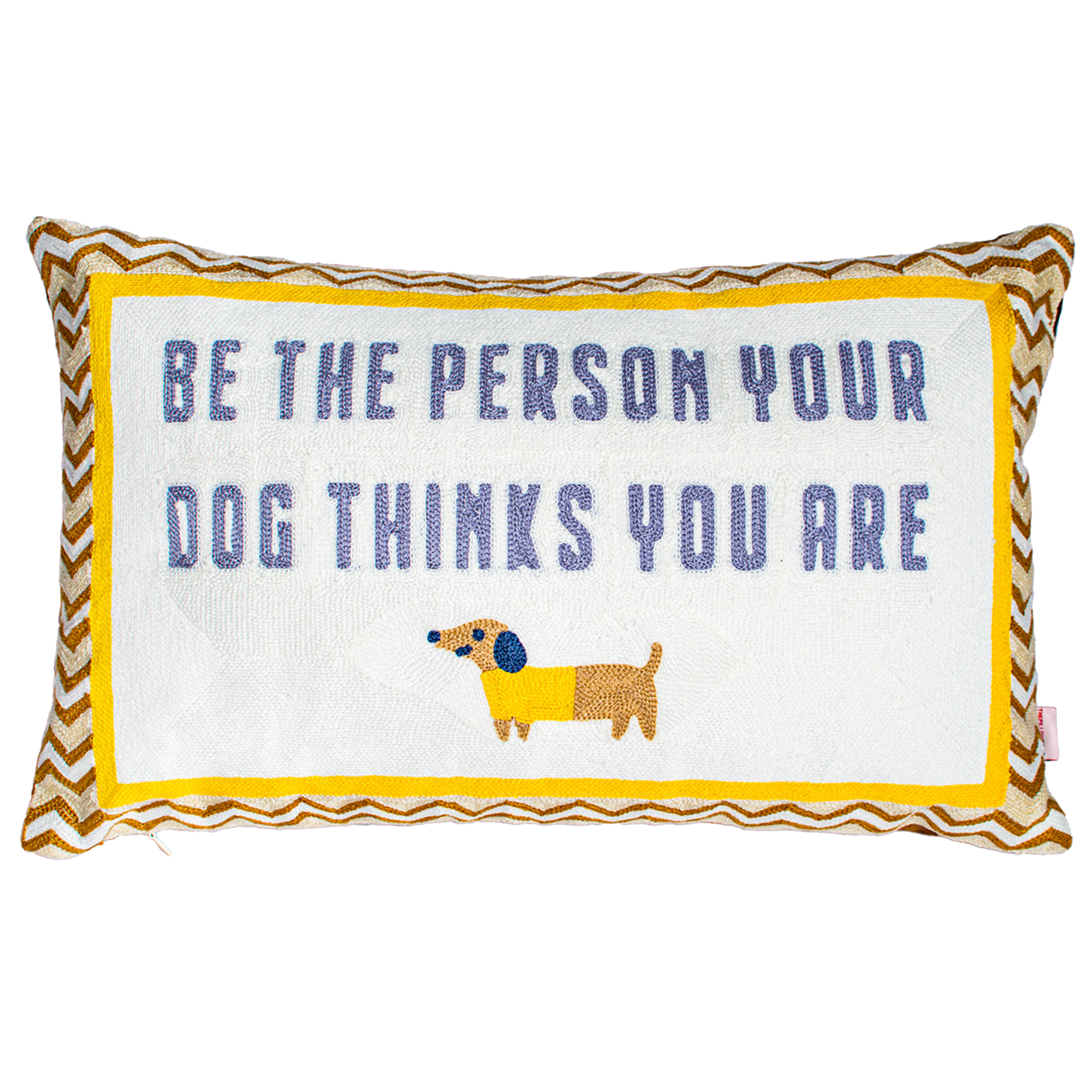 Dog Lover Needlepoint Pillow