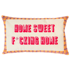 Home Sweet F*cking Home Needlepoint Pillow