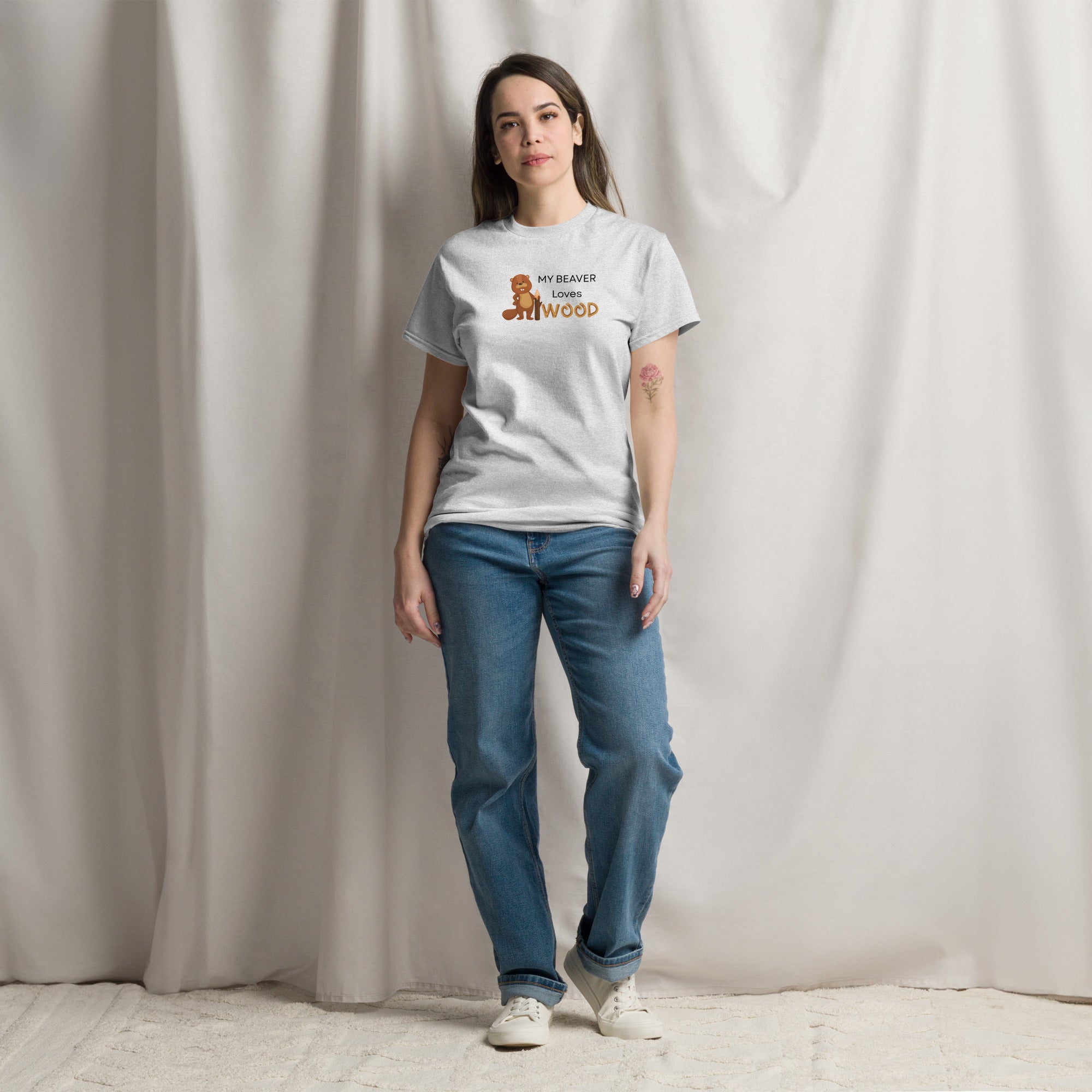 My Beaver Loves Wood Tshirt