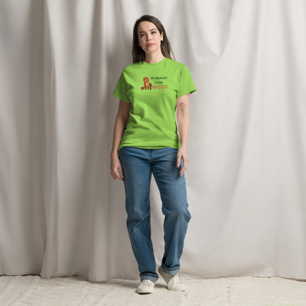 My Beaver Loves Wood Tshirt