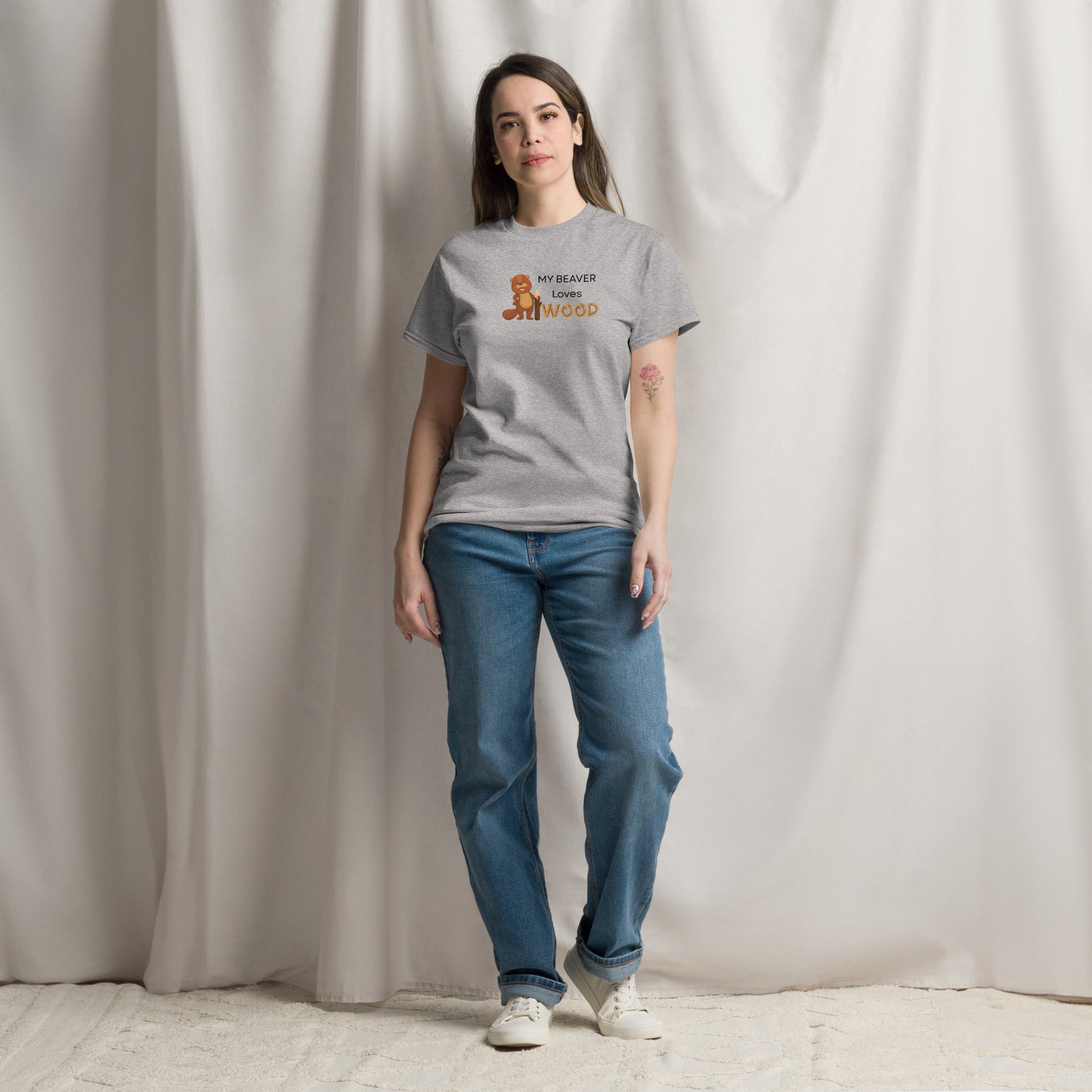 My Beaver Loves Wood Tshirt