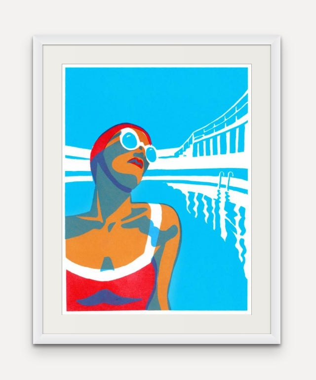 Lido Glamour 1- no title-  Giclée Screen Print (Copy)