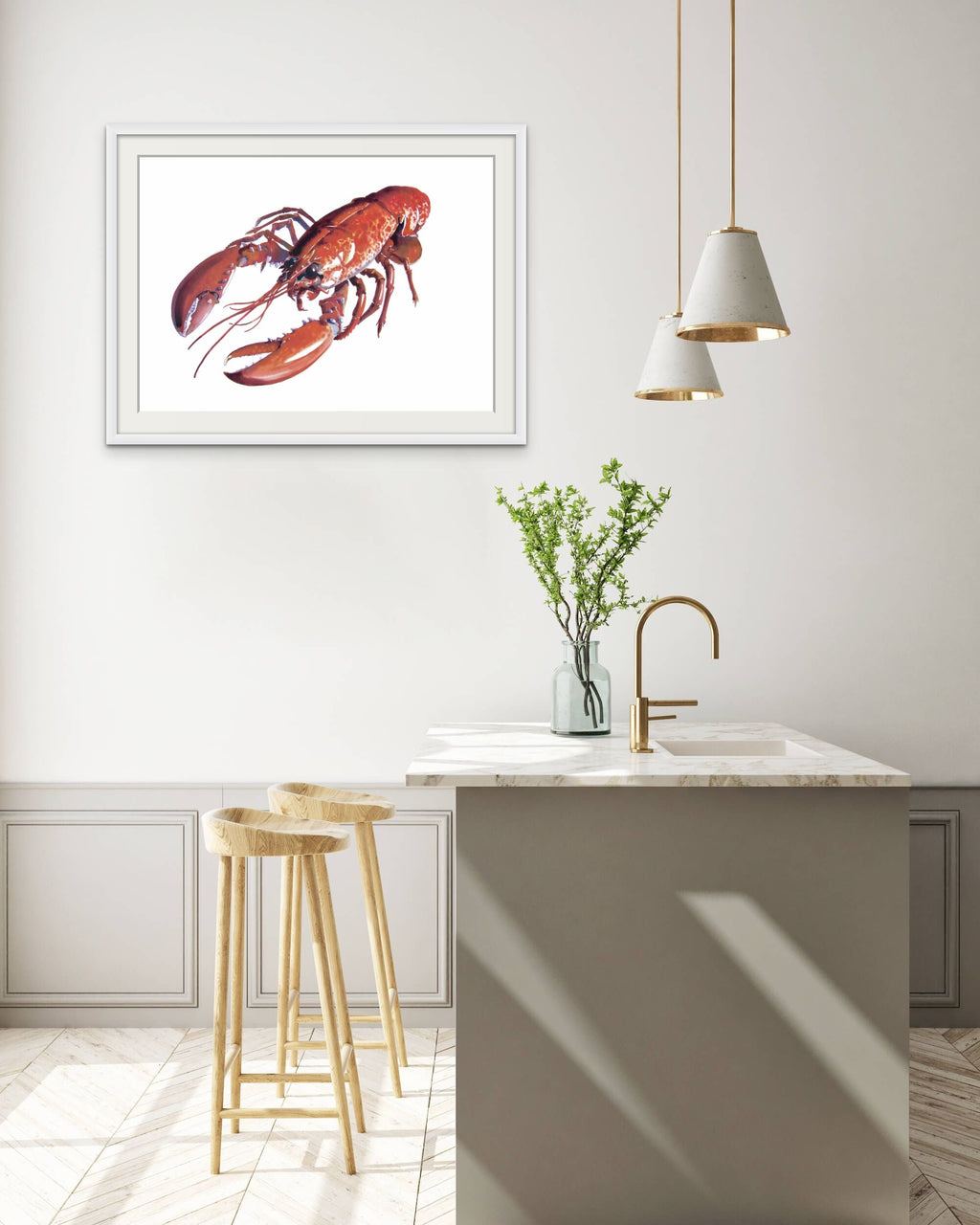 Lobster - Giclée Watercolour Print