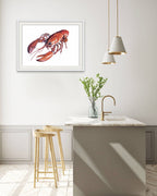 Lobster - Giclée Watercolour Print