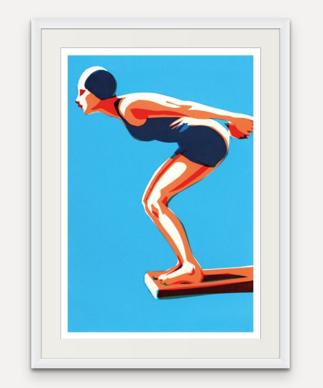 Believe You Can - Blue - Giclée Screen Print