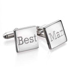 Beginnings Plain Square Cufflinks