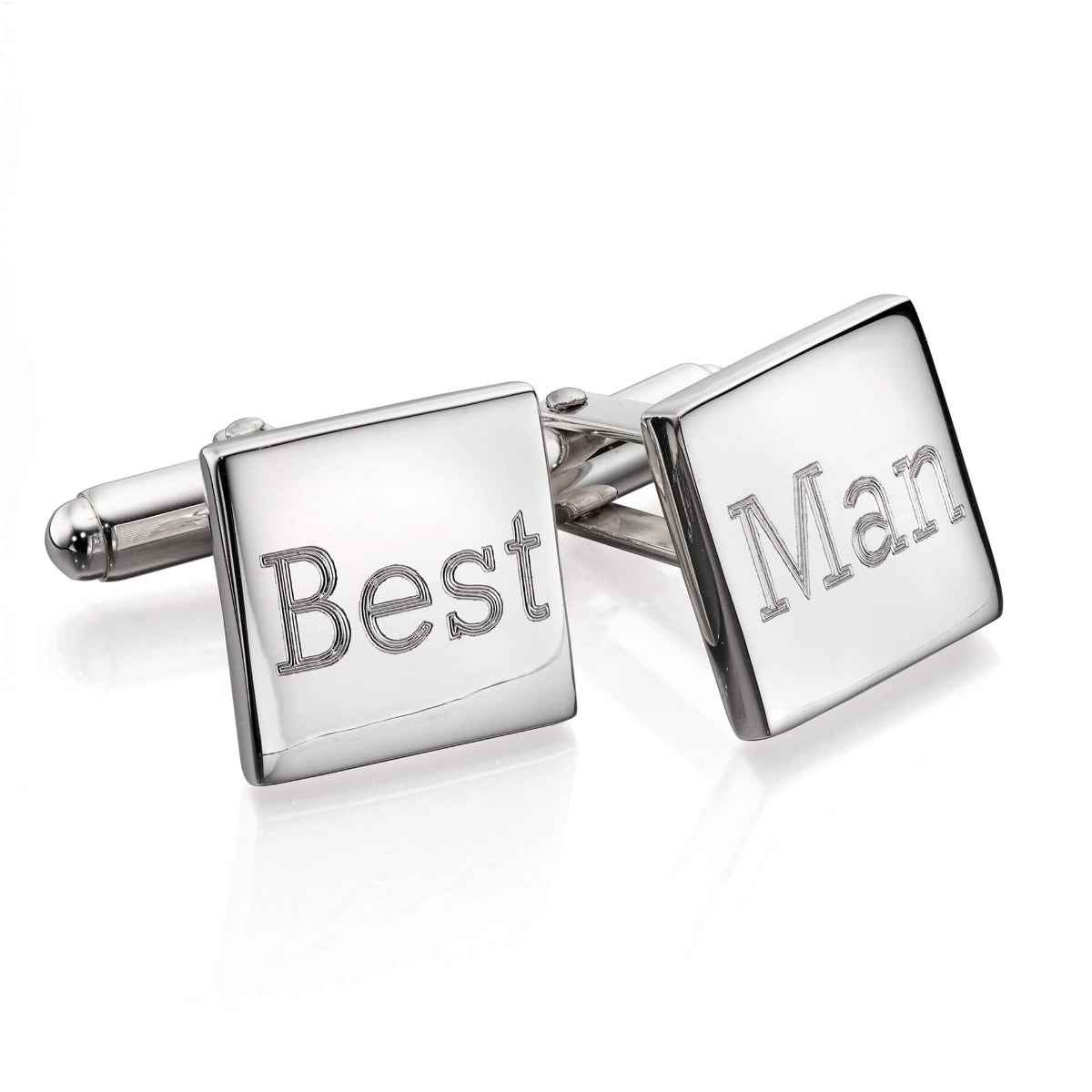 Beginnings Plain Square Cufflinks