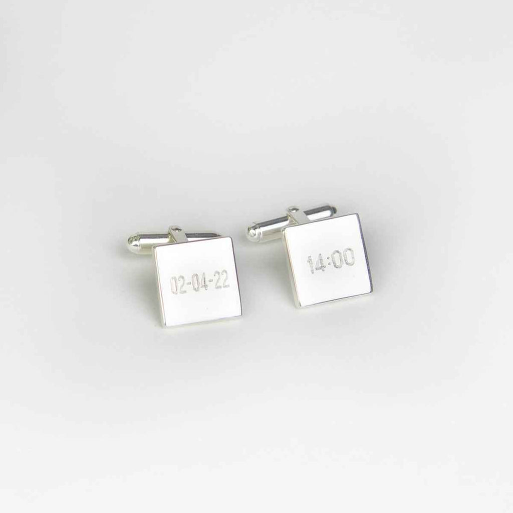 Beginnings Plain Square Cufflinks
