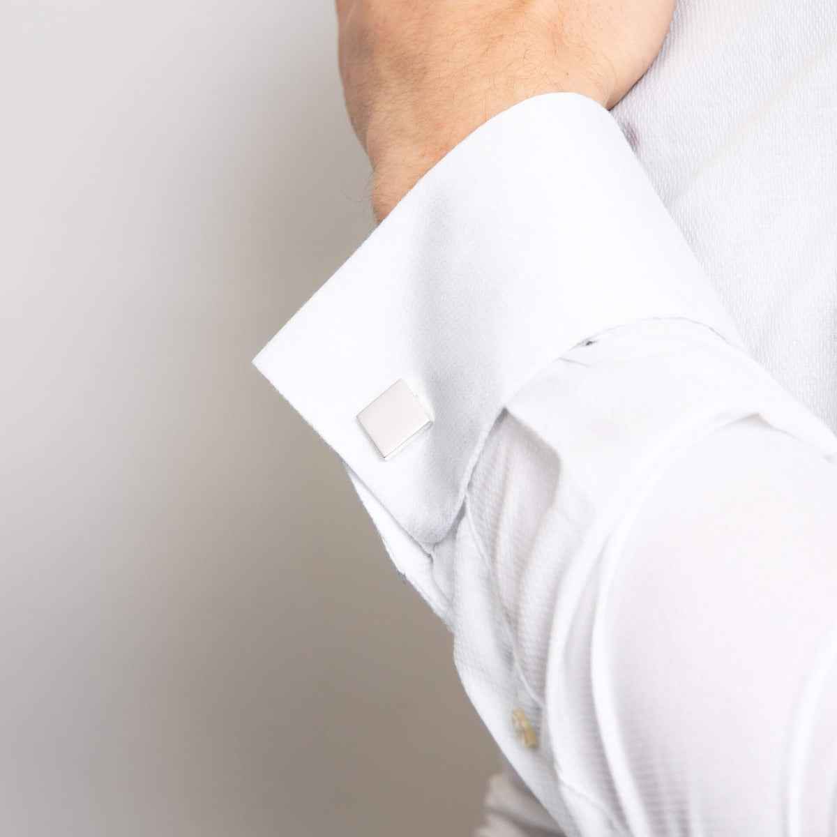 Beginnings Plain Square Cufflinks