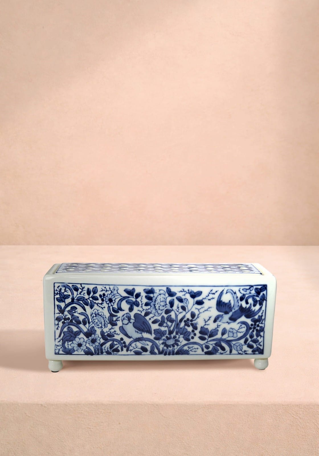 Delft Tulipiere Rectangle Vase