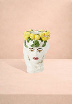 Italian Woman with Lemons Vase Moro Head