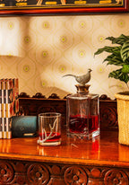 Silver Crest Crystal Decanter