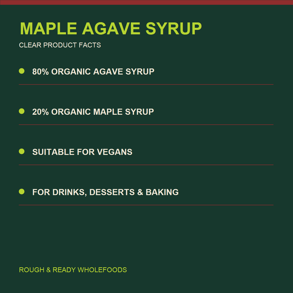 Biona Organic Maple Agave Syrup