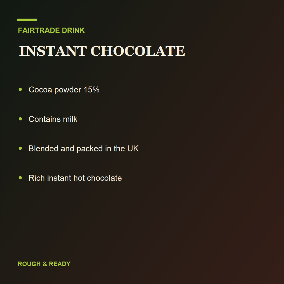 Clipper Fairtrade Instant Drinking Chocolate 350g