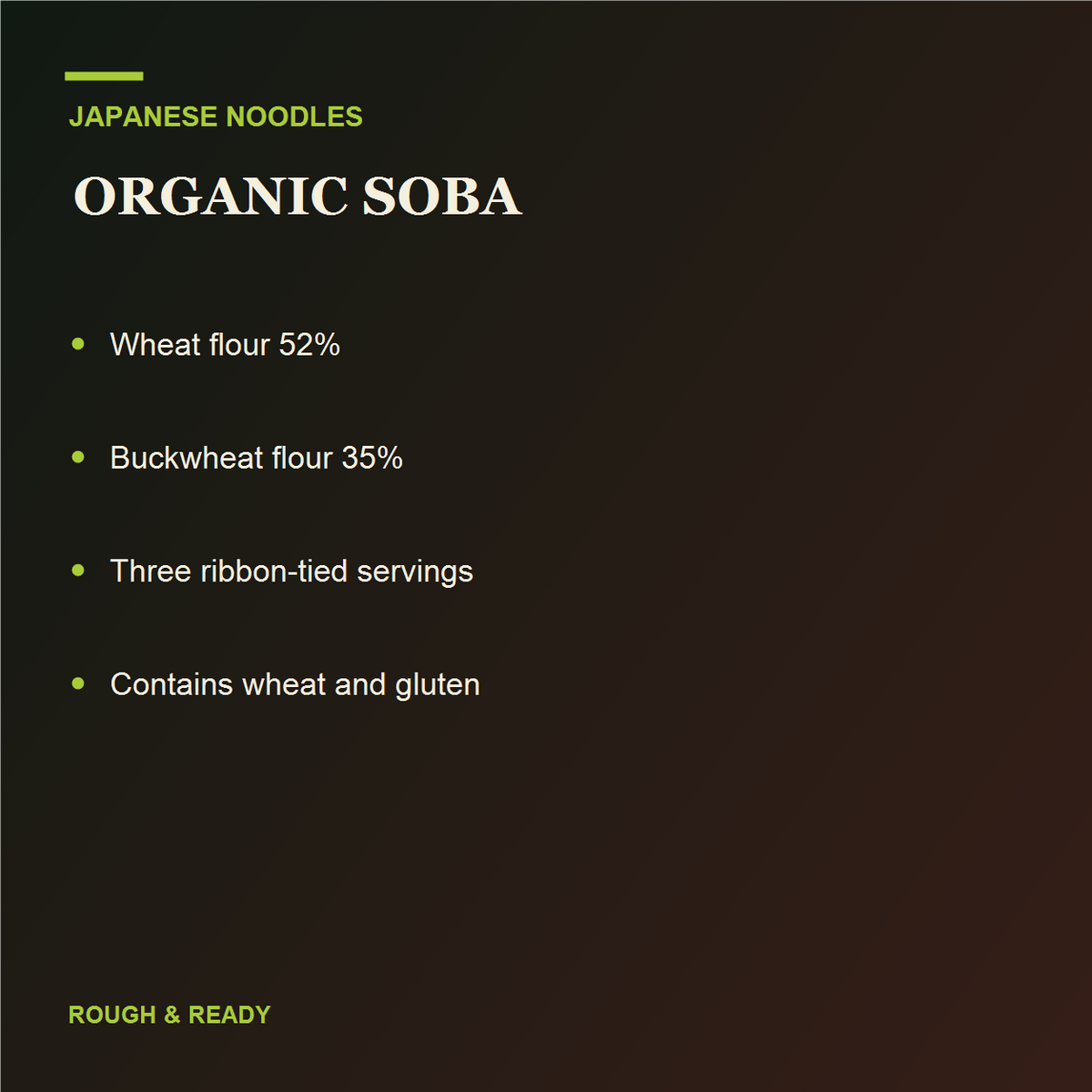 Clearspring Organic Soba Noodles