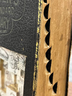 Websters New Standard Dictionary Book Carving / Altered Book Art