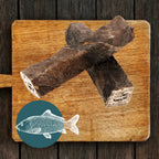 Natural Dog Chews - Fish Stick Treats for Large Dogs by The Pets Larder (wolf-fish-stick-chew-large-chew-for-dogs)