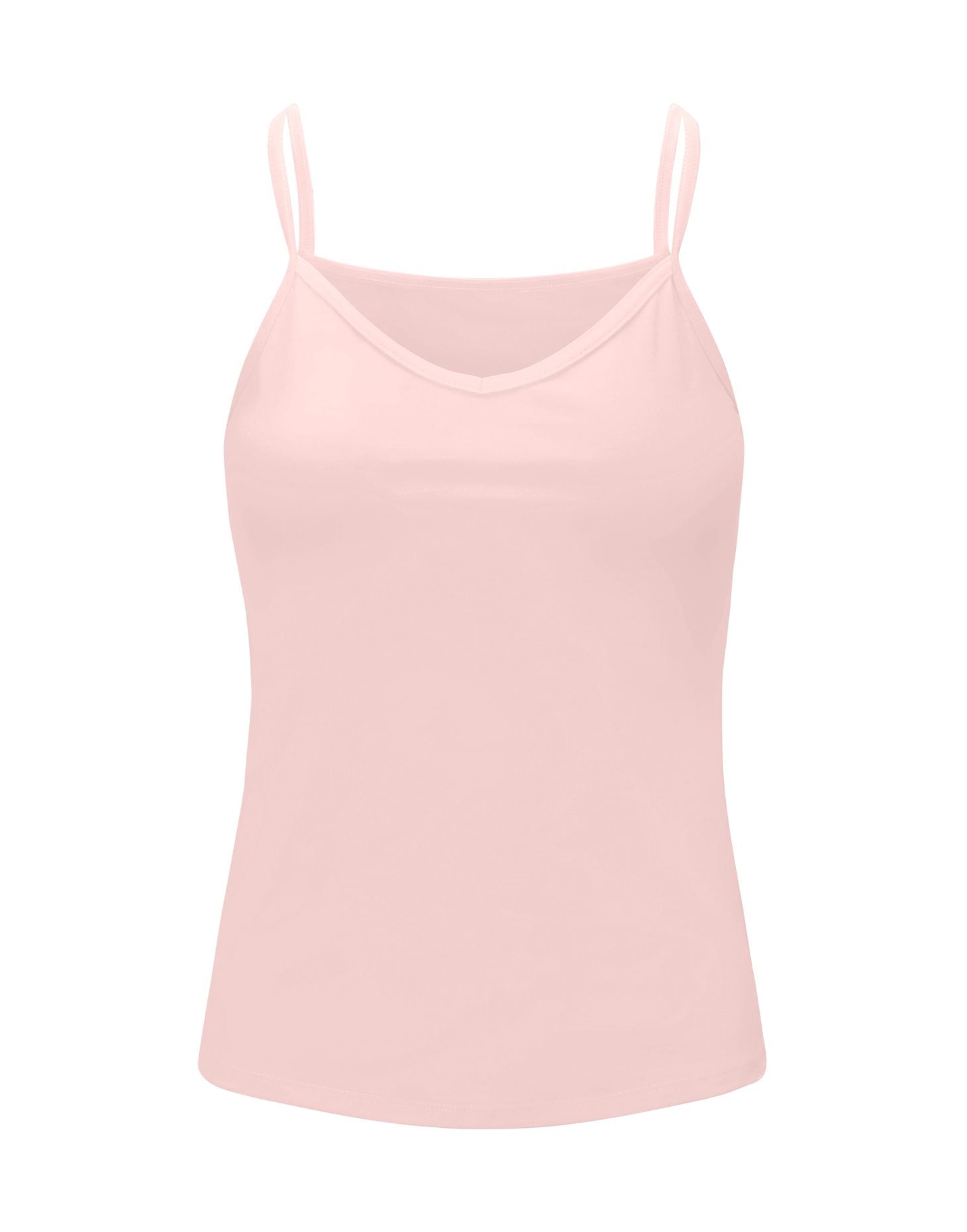 Womens Merino Cami, Pink Peach Blossom