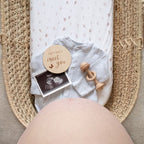 Wooden Pregnancy Milestone Disc Set