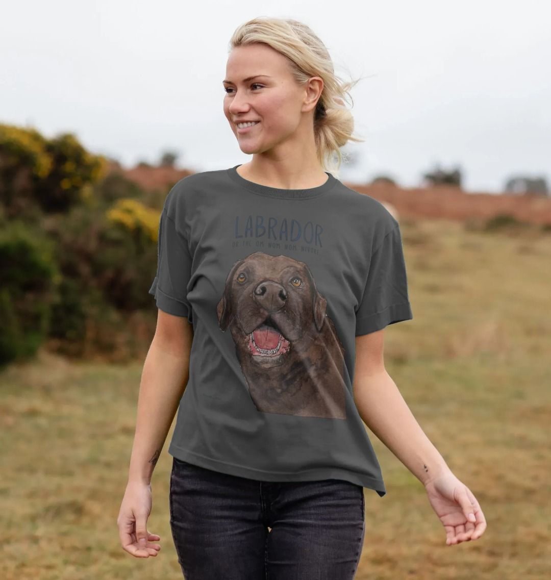 Feed Me Snacks & Compliments: The Chocolate Labrador Tee