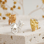 Yorkshire Terrier Silver Dog Charm