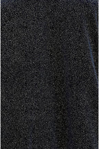Yumi Navy Sparkle Velvet Relaxed Fit Top With Fluted Sleeves