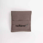 Fred Bennett Black Leather Bracelet with Black IP Beads